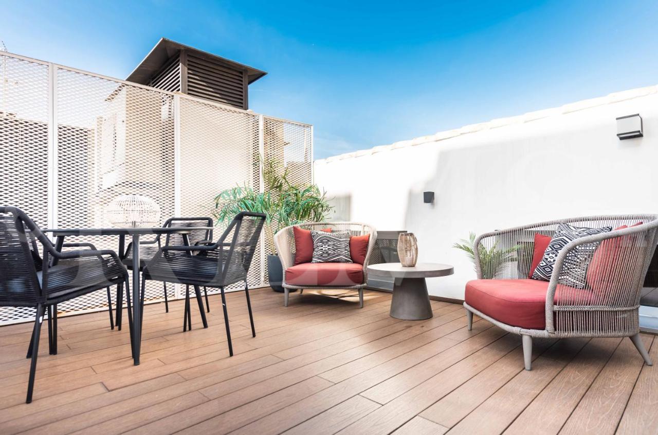 Penthouse Suite With Rooftop In The Heart Of Malaga By Rems Ngoại thất bức ảnh